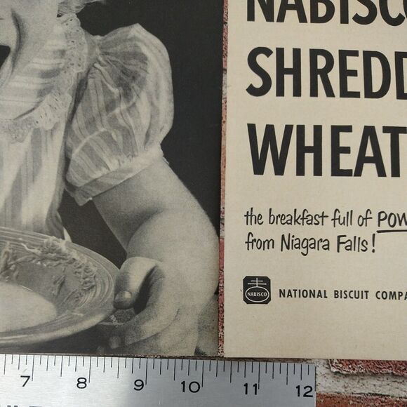 Nabisco Shredded Wheat - MOTHER! - Large 2-PG 1950 Original Retro Vtg‎ PRINT AD - Picture 10 of 13